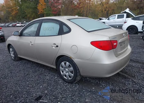 2007 Hyundai Elantra Gls/Limited/Se from USA, damaged, VIN KMHDU46D87U128587